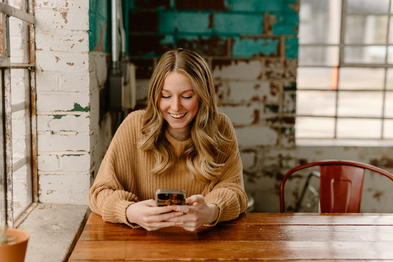 Member checking in and booking on a branded service app